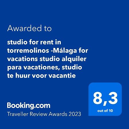 Studio For Rent In Torremolinos -Malaga For Vacations Studio Alquiler Para Vacationes, Studio Te Huur Voor Vacantie Calle Rio Mesa 5公寓 外观 照片